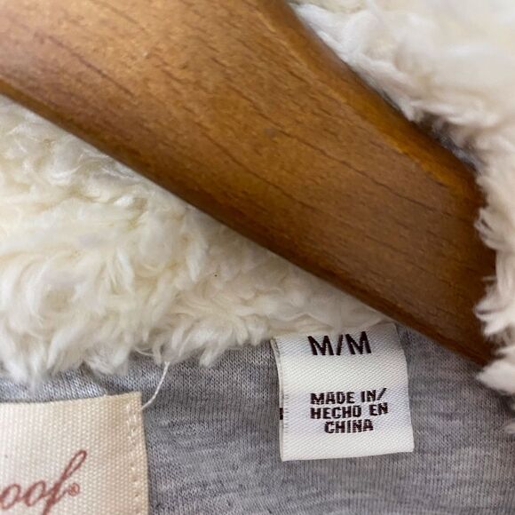 Shearling Pullover Jacket by Weatherproof Vintage  Size Medium - Picture 5 of 8